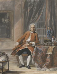 Porträt von Joan Jacob Mauricius, Generalgouverneur von Suriname, 1741